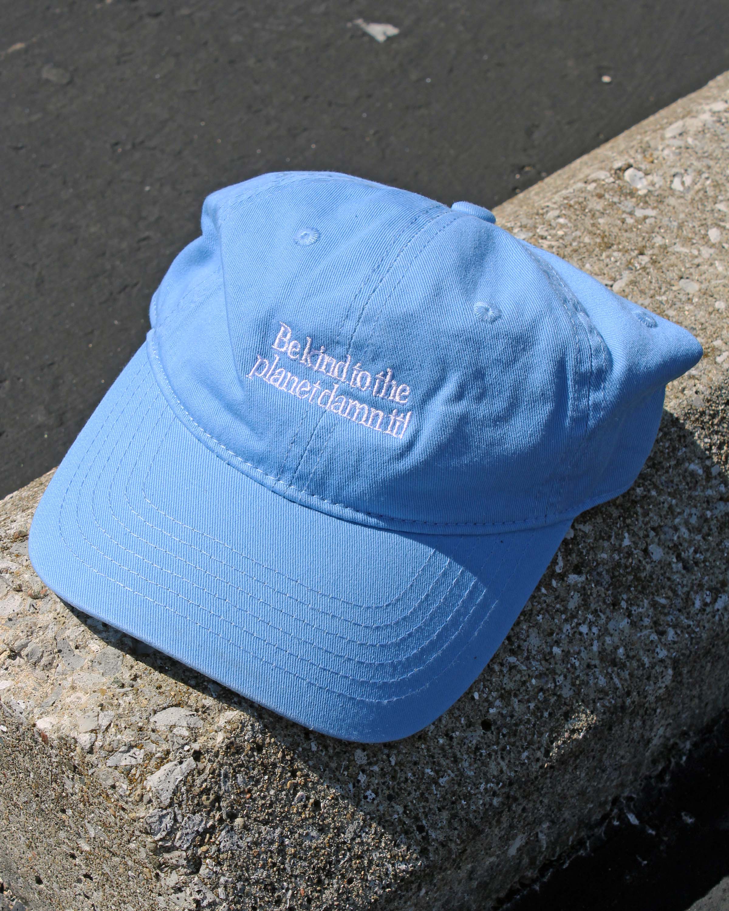 Embroidered Ball Cap - French Blue - MOCO Candles