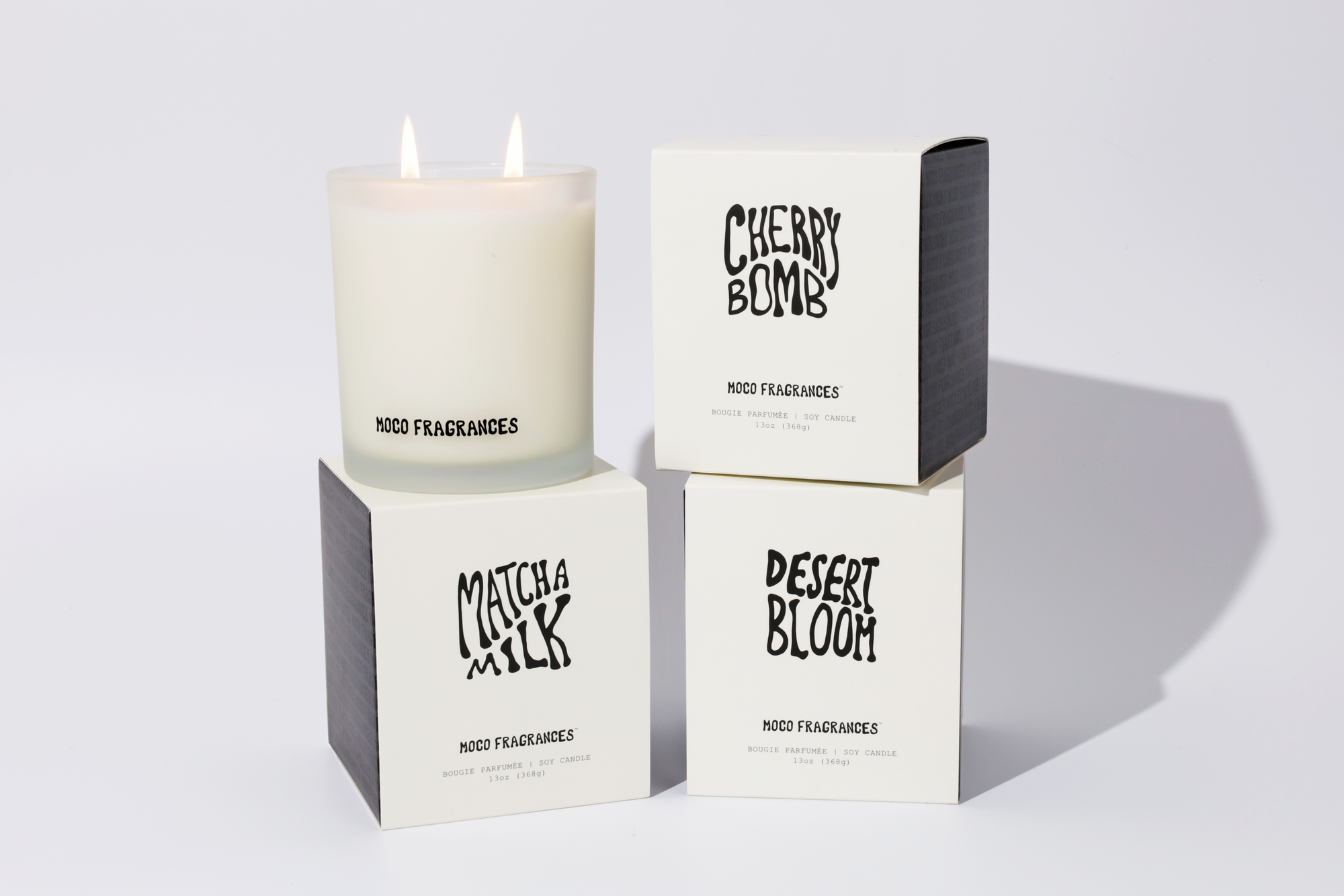 Large Double Wick Candles