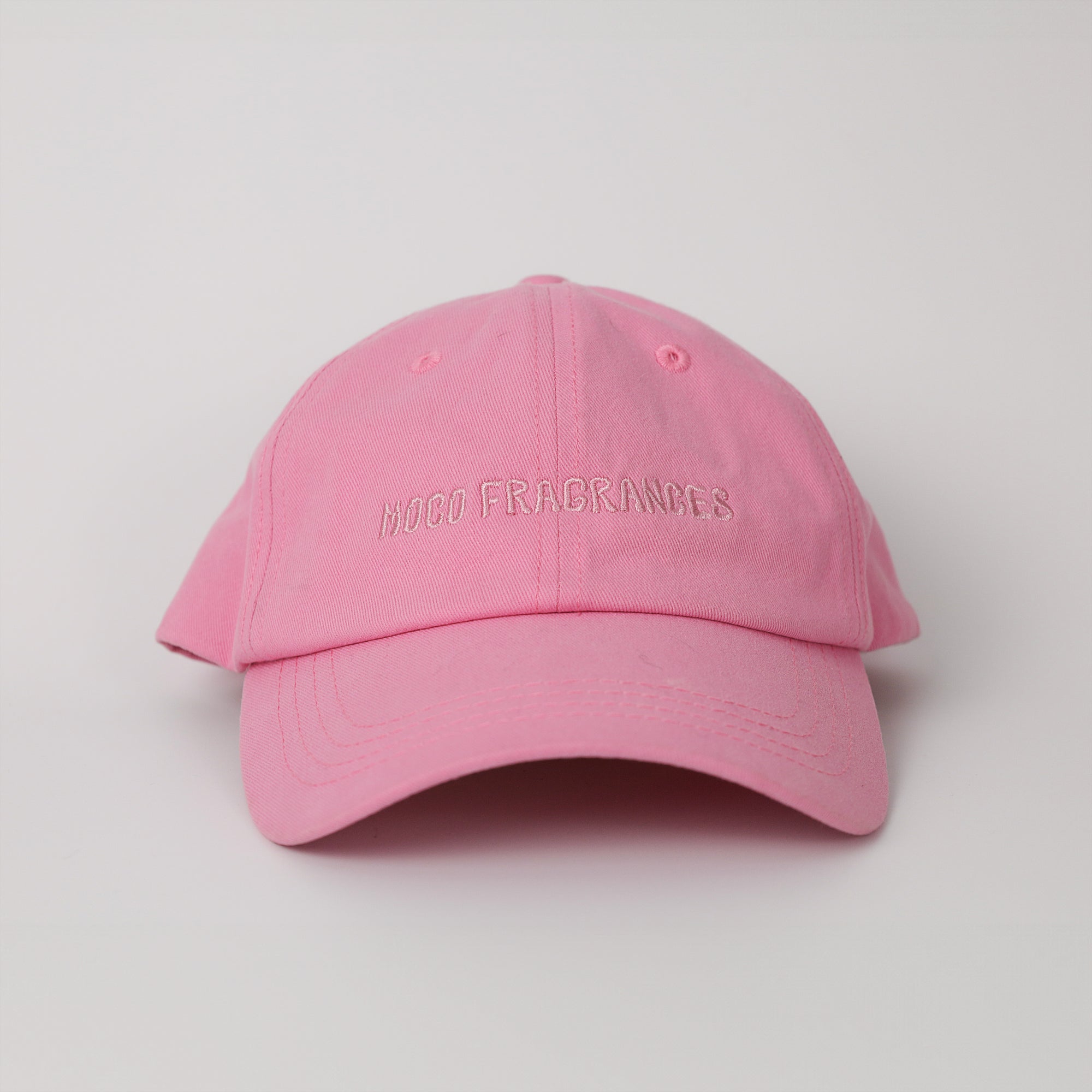 Embroidered Ball Cap - Bubblegum Pink