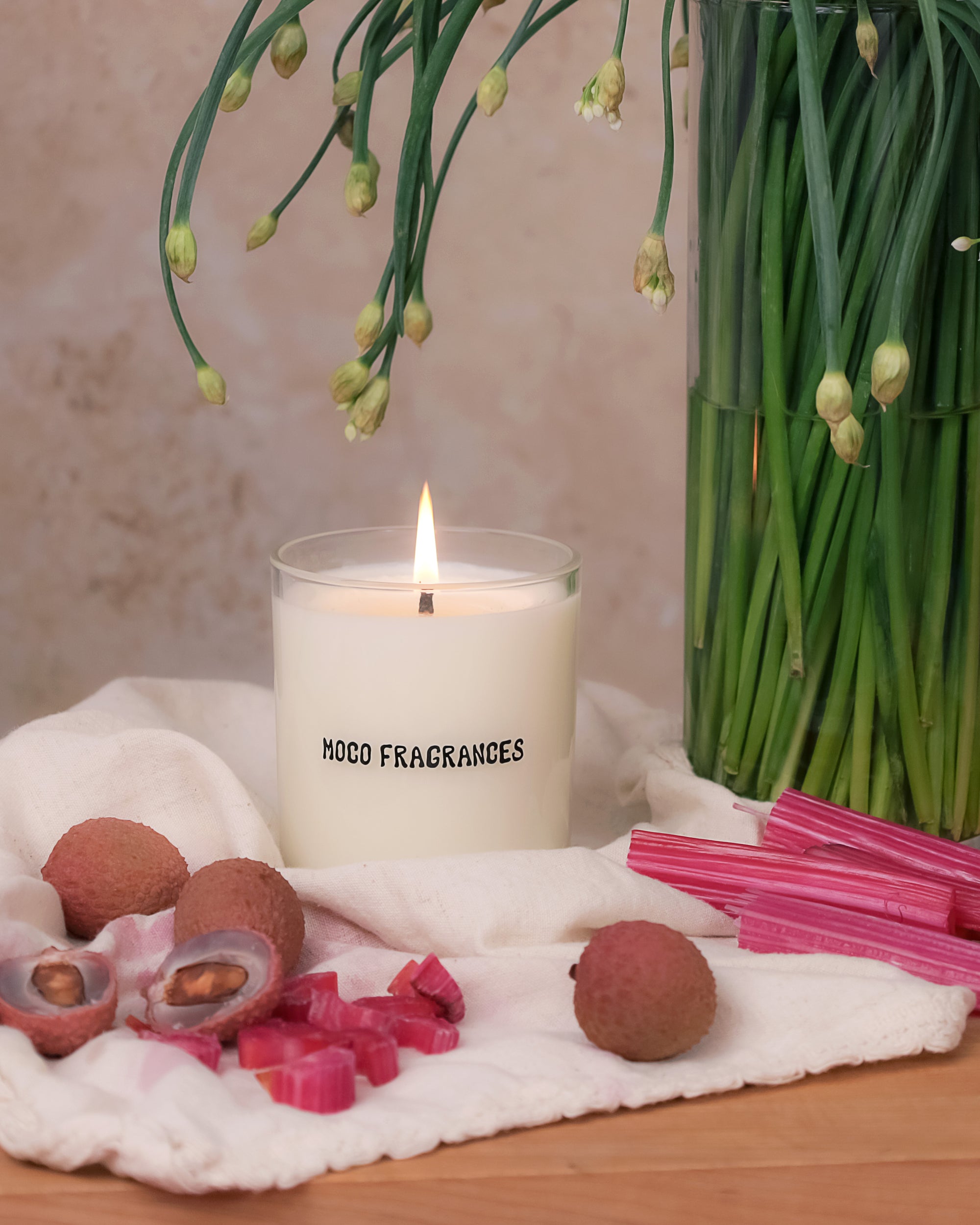 Rhubarb Rouge - Classic Candle - MOCO Candles