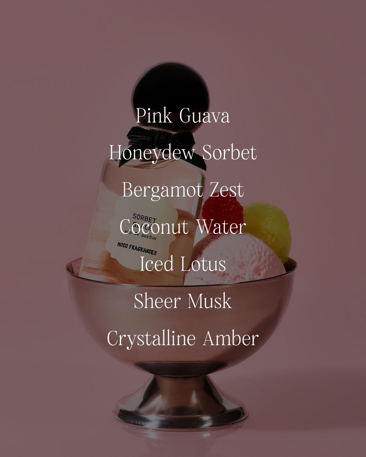 Sorbet Glacé - Eau de Parfum - MOCO Candles